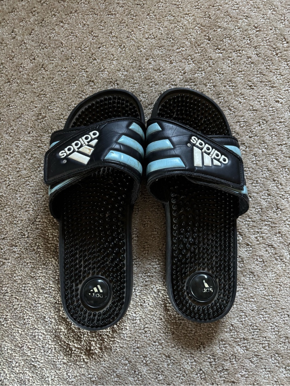 Adidas Women’s Slides Black/Blue